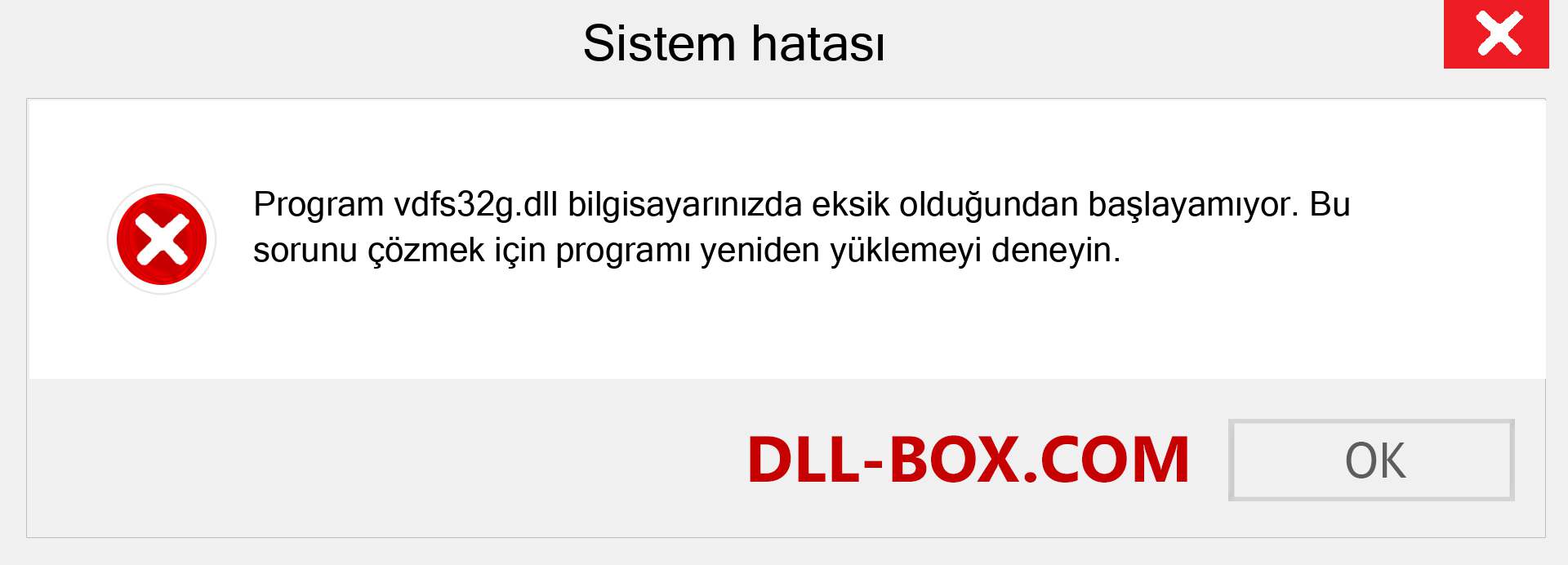 vdfs32g.dll dosyası eksik mi? Windows 7, 8, 10 için İndirin - Windows'ta vdfs32g dll Eksik Hatasını Düzeltin, fotoğraflar, resimler